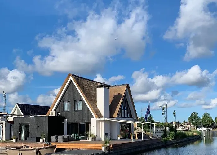 New High End Waterfront Family Villa